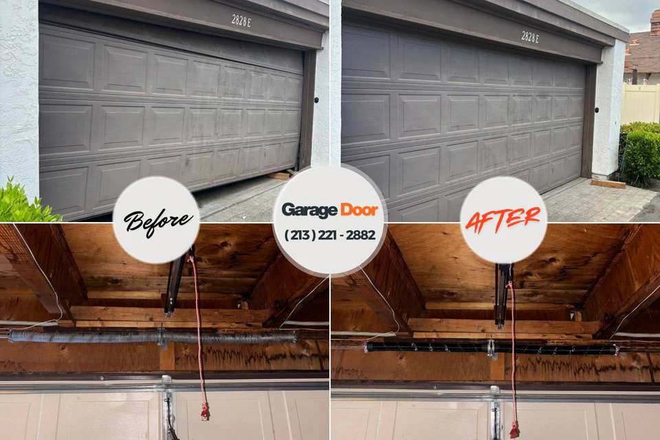 Before and after: garage door repair near me Beachwood